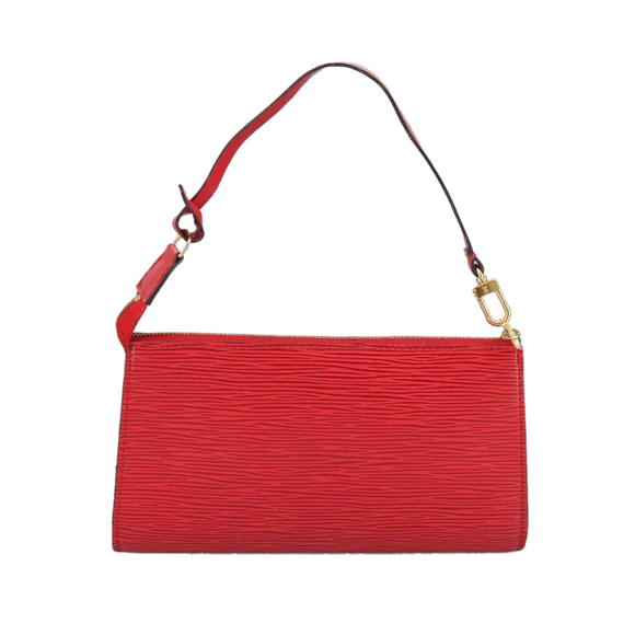 LOUIS VUITTON Epi Pochette Accessoires Accessory Pouch Red M52987 Auth bs19522 - Picture 2 of 16